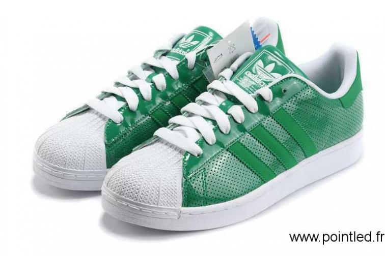 adidas chaussure verte